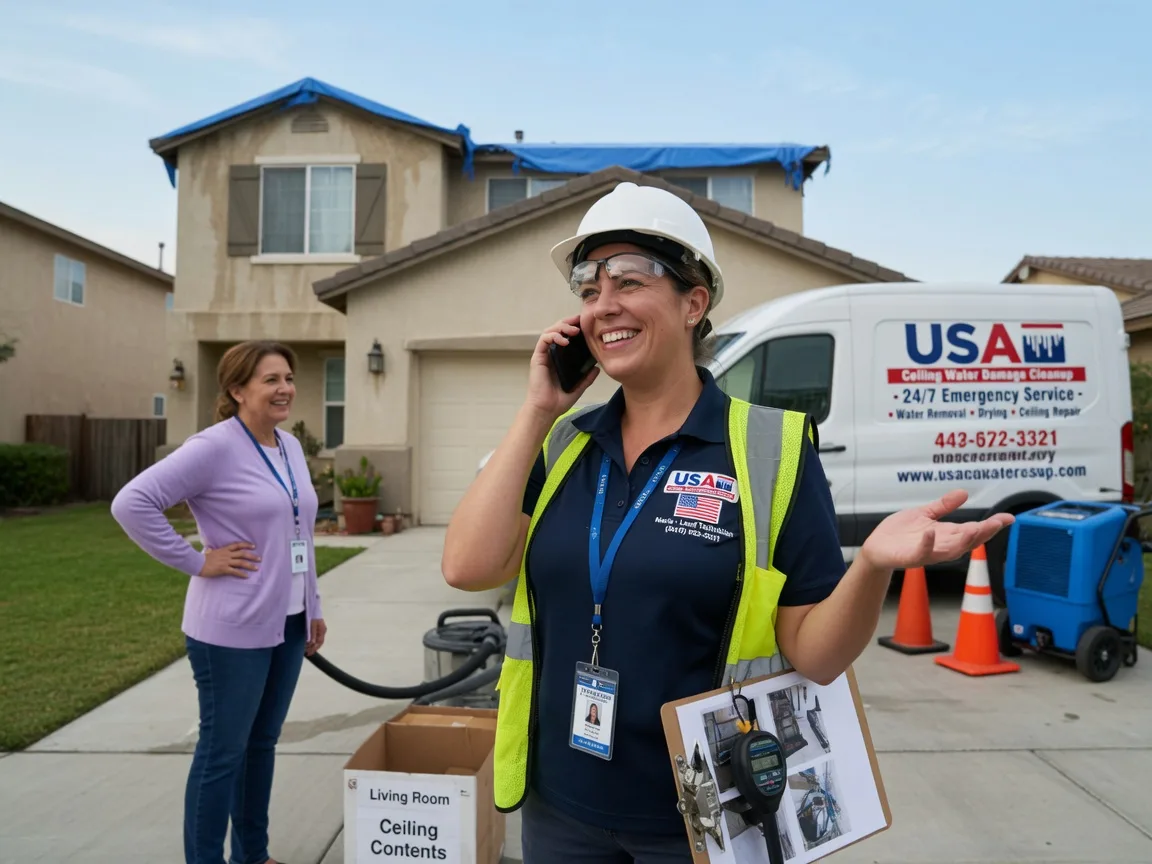 Ceiling Water Damage Restoration Brooker, FL FAQs